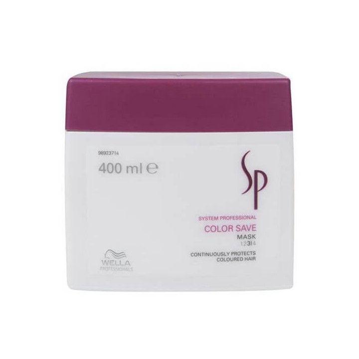 Wella Sp Color Save Mask Continuously Protects Coloured Hair 400ml