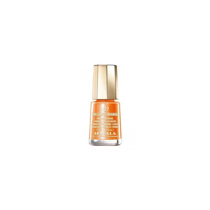 Esmalte Mavala 5ml Nail Polish 127 Volcanic Orange