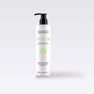 Gel ducha y baño con coco y aloe vera 1L Naturunua 0412