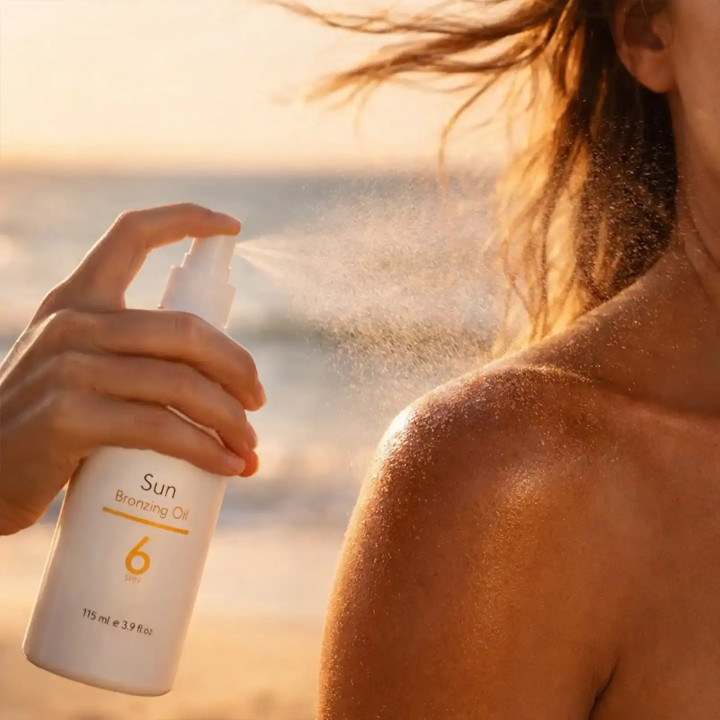 Aceite Bronceador Sun Care SPF 6 Farmasi