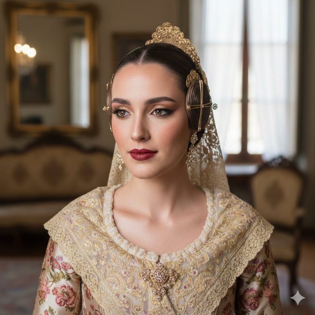Maquillaje Fallero Perfecto estética Bella Mapi