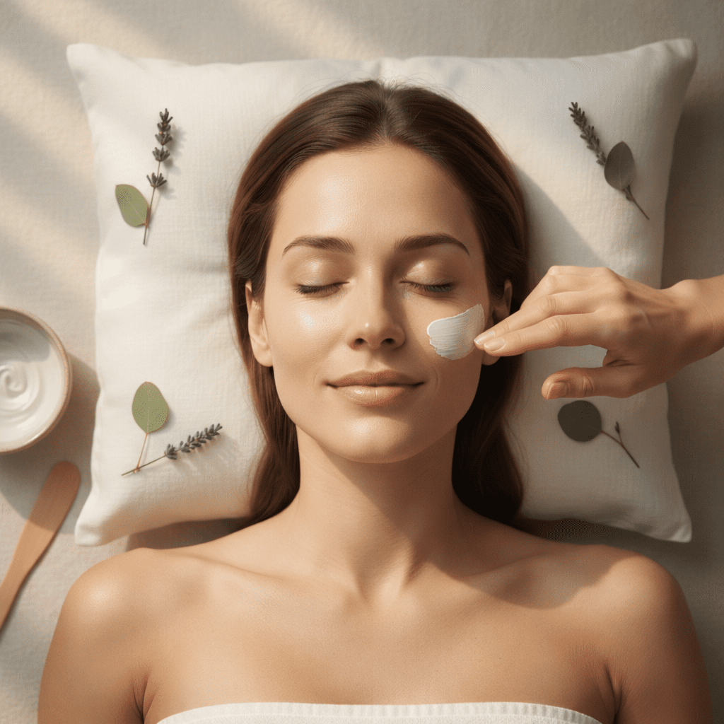 Tratamiento facial durante el día de la madre en estética Bella Mapi Oliva