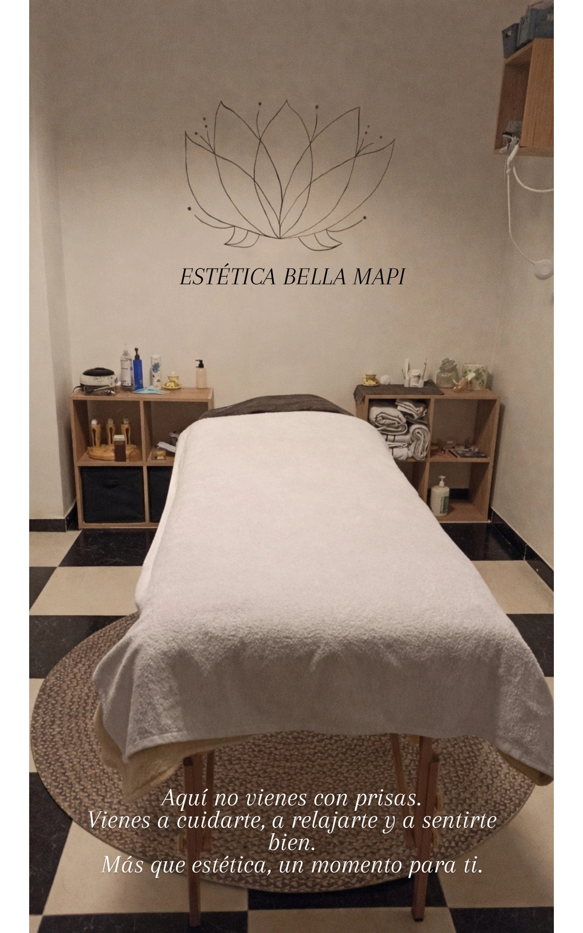 Masaje Relajante en Estetica Bella Mapi