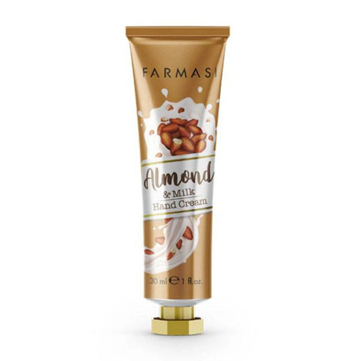 Crema de manos Leche y Almendras 30 ML Farmasi