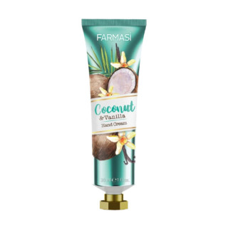 Crema de manos Coco y Vainilla 30 ML Farmasi