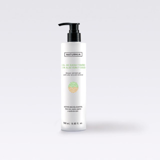 Gel Ducha Coco & Aloe Vera 500ml - Hidratante Natural | Naturunua 0411