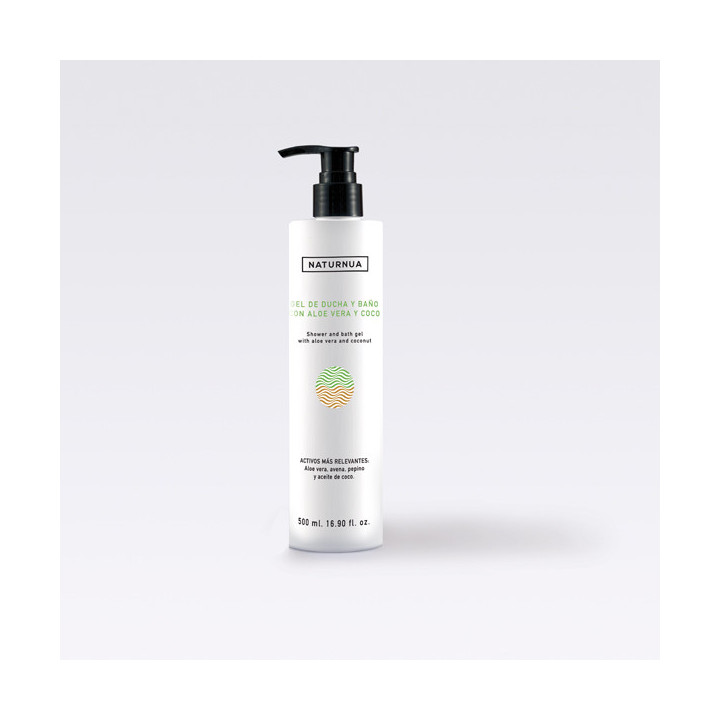 Gel Ducha Coco & Aloe Vera 500ml - Hidratante Natural | Naturunua 0411