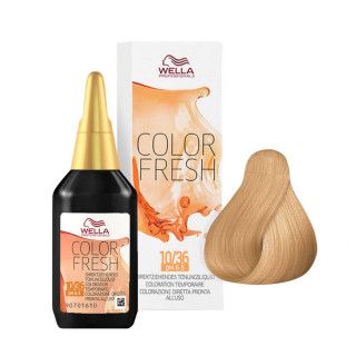 10/36 Platinum golden violet blonde Wella Color fresh 75ml