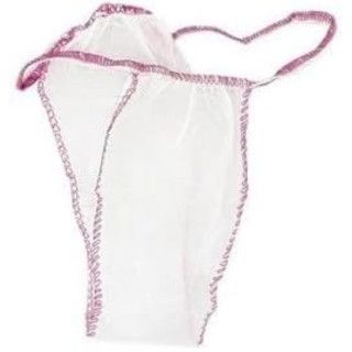 Tangas desechables para mujer blancos pack de 100 talla única