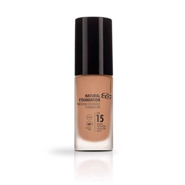 Base Natural foundation Salerm F10 en bella mapi