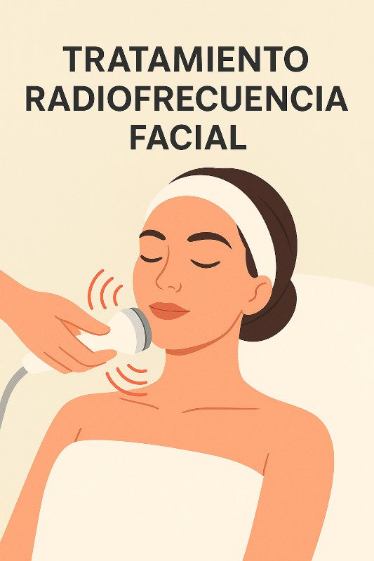 ¿Qué es el tratamiento radiofrecuencia facial en la estética Bella Mapi?